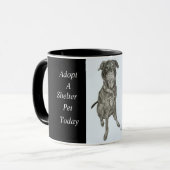 Rescue Mokken met Pet Shelter Bericht (Voorkant links)