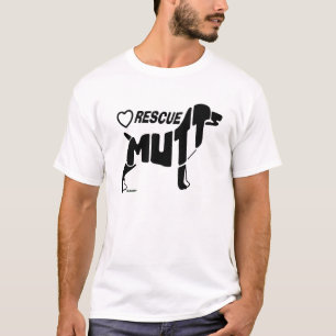 RESCUE MUTTS SILHOUETTE T-SHIRT