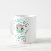 Rescue Ninja RN Koffiemok (Voorkant links)