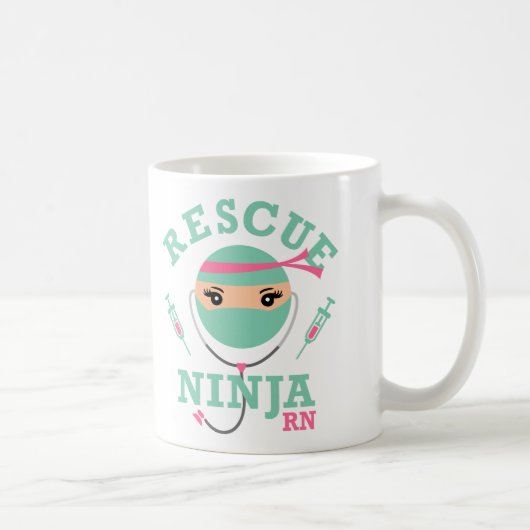 Rescue Ninja RN Koffiemok (Rechts)