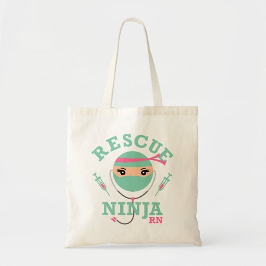 Rescue Ninja RN Tote Bag (Voorkant)