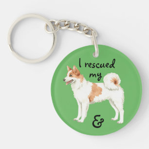 Rescue Norrbottenspets Sleutelhanger