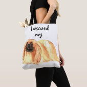 Rescue Pekingese Tote Bag (Dichtbij)