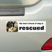 Rescue Pet Bumpersticker (Op auto)