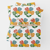 Rescue Pit Bull Gift Wrap Sheets Inpakpapier Vel (In situ)