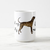 Rescue Plott Hound Koffiemok (Center)