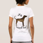 Rescue Plott Hound T-shirt (Achterkant)
