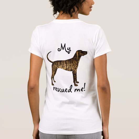 Rescue Plott Hound T-shirt (Achterkant)