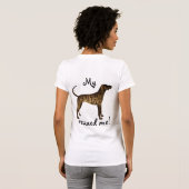 Rescue Plott Hound T-shirt (Achterkant volledig)