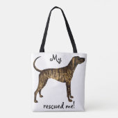 Rescue Plott Hound Tote Bag (Achterkant)