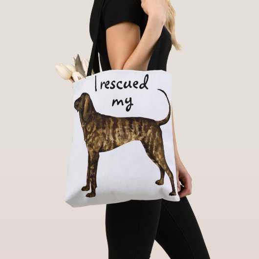Rescue Plott Hound Tote Bag (Dichtbij)