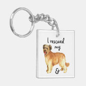 Rescue Pyrenean Shepherd Sleutelhanger (Voorkant Links)