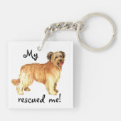 Rescue Pyrenean Shepherd Sleutelhanger (Achterkant)