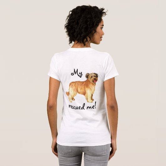 Rescue Pyrenean Shepherd T-shirt (Achterkant volledig)