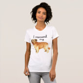 Rescue Pyrenean Shepherd T-shirt (Voorkant volledig)