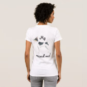 Rescue Rat Terrier T-shirt (Achterkant volledig)