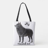 Rescue Schipperke Tote Bag (Achterkant)