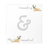 Rescue Skye Terrier Notitieblok (Voorkant)