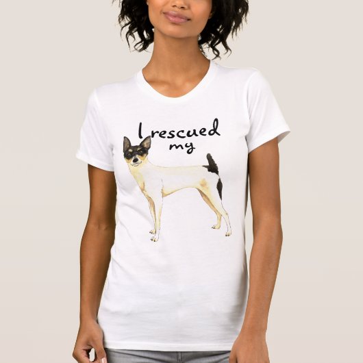 Rescue Speelgoed Fox Terrier T-shirt (Voorkant)