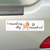 Rescue Speelgoed-poel Bumpersticker (Op auto)