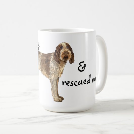 Rescue Spinone Koffiemok (Voorkant rechts)