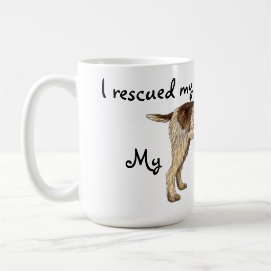 Rescue Spinone Koffiemok (Links)