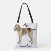 Rescue Spinone Tote Bag (Achterkant)