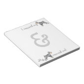 Rescue Standard Schnauzer Notitieblok (Schuin)