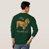 Rescue Sussex Spaniel T-shirt (Achterkant volledig)
