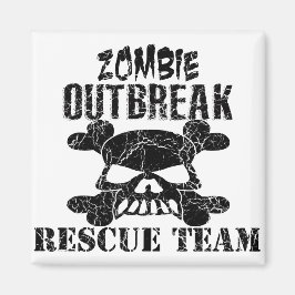 Rescue Team voor uitbraken van Zombie Magneet