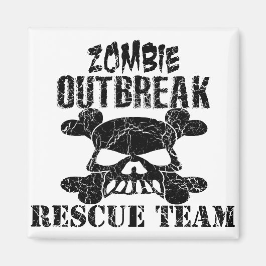 Rescue Team voor uitbraken van Zombie Magneet (Voorkant)