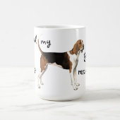 Rescue Treeing Walker Coonhound Koffiemok (Center)