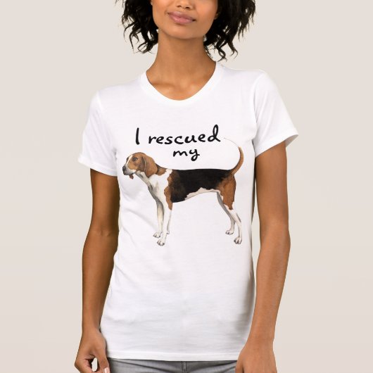 Rescue Treeing Walker Coonhound T-shirt (Voorkant)