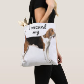 Rescue Treeing Walker Coonhound Tote Bag (Dichtbij)