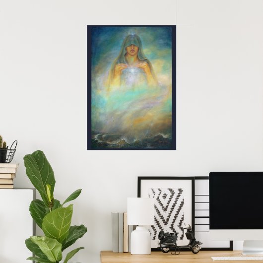 RESCUE van Georgia Lambert Poster (Thuiskantoor)