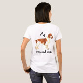 Rescue Welsh Springer Spaniel T-shirt (Achterkant volledig)