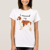 Rescue Welsh Springer Spaniel T-shirt (Voorkant)