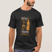 Rescue Wine Trapped In Bottle Resolution Decisions T-shirt (Voorkant)