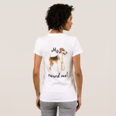 Rescue Wire Fox Terrier T-shirt (Achterkant volledig)