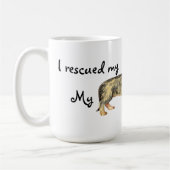 Rescue Wirehaered Dachshund Koffiemok (Links)