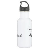 Rescue Wirehaered Dachshund Waterfles (Achterkant)