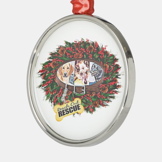Rescue Wreath Ornament (Links)