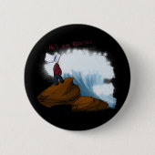 Rescuer Pin Ronde Button 5,7 Cm (Voorkant)
