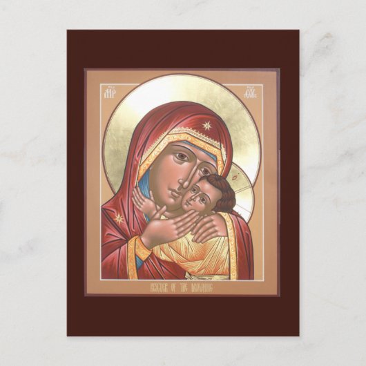 Rescuer van de drowning Prayer Card Briefkaart (Voorkant)