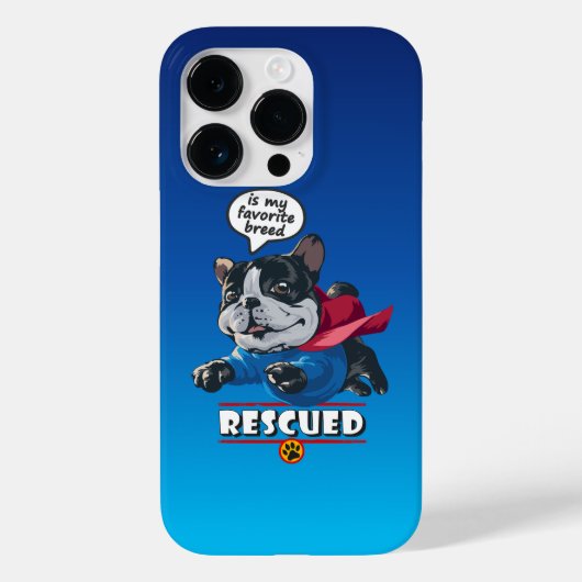 Rescuing is mijn favoriete ras | Case-Mate iPhone case (Achterkant)