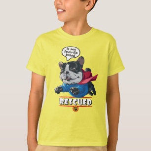 Rescuing is mijn favoriete ras KINDER T-shirt