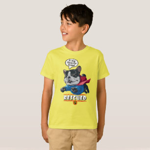 Rescuing is mijn favoriete ras KINDER T-shirt
