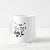 Rescuing is mijn favoriete ras koffiemok (Voorkant links)