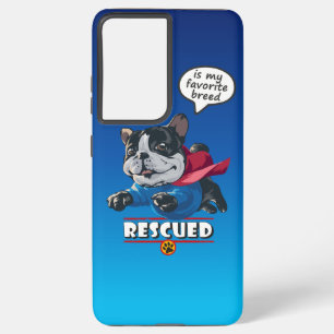 Rescuing is mijn favoriete ras   samsung galaxy hoesje