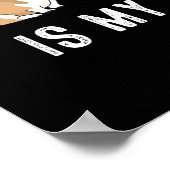 Resculeert is mijn favoriete reddingshonden voor a poster (Hoek)